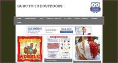 Desktop Screenshot of gurutotheoutdoors.com